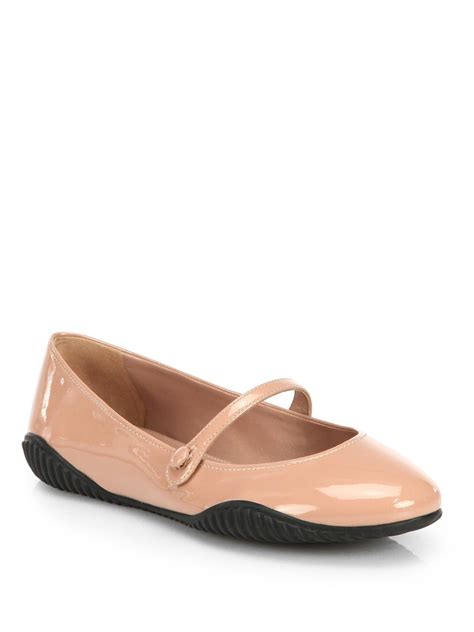 prada womens flats|prada padded maryjane ballet flats.